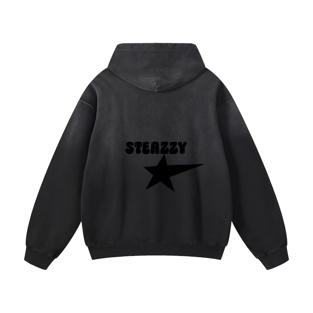 STEAZZY 001 Heavyweight Sunfade Oversized Hoodie