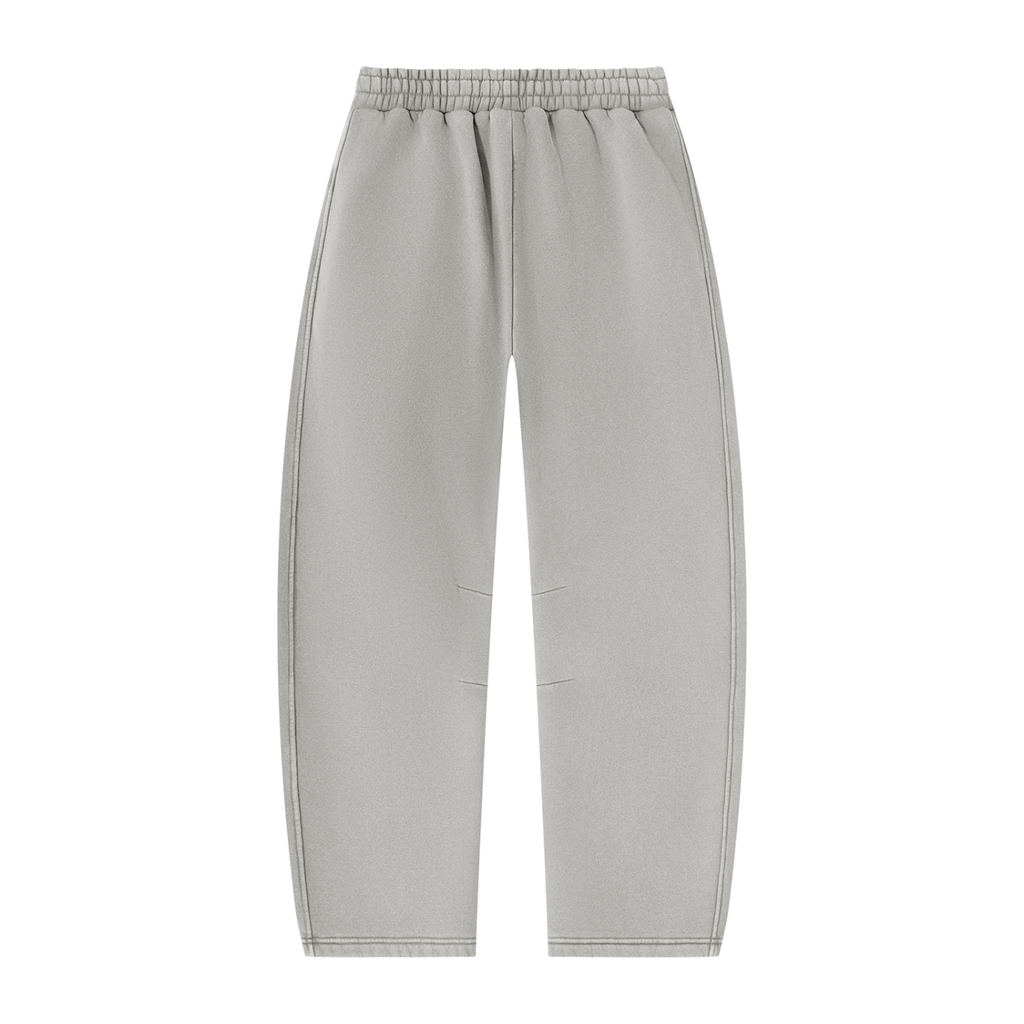 STEAZZY Vintage Wash Barrel Leg Fleece Sweatpants – Unisex