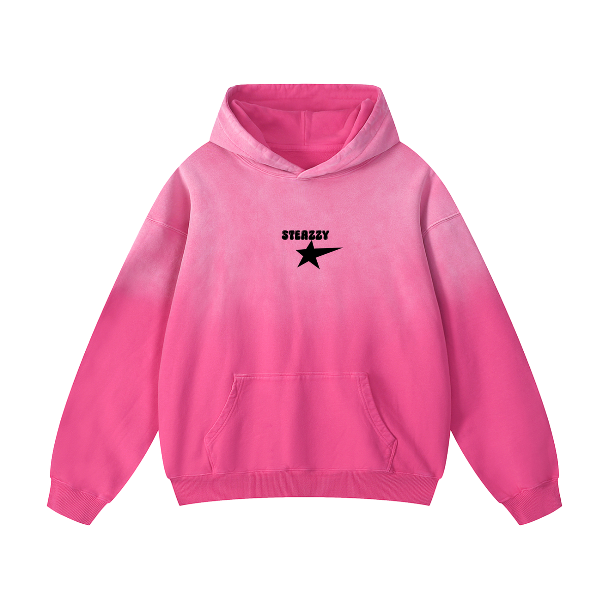 STEAZZY 001 Heavyweight Sunfade Oversized Hoodie
