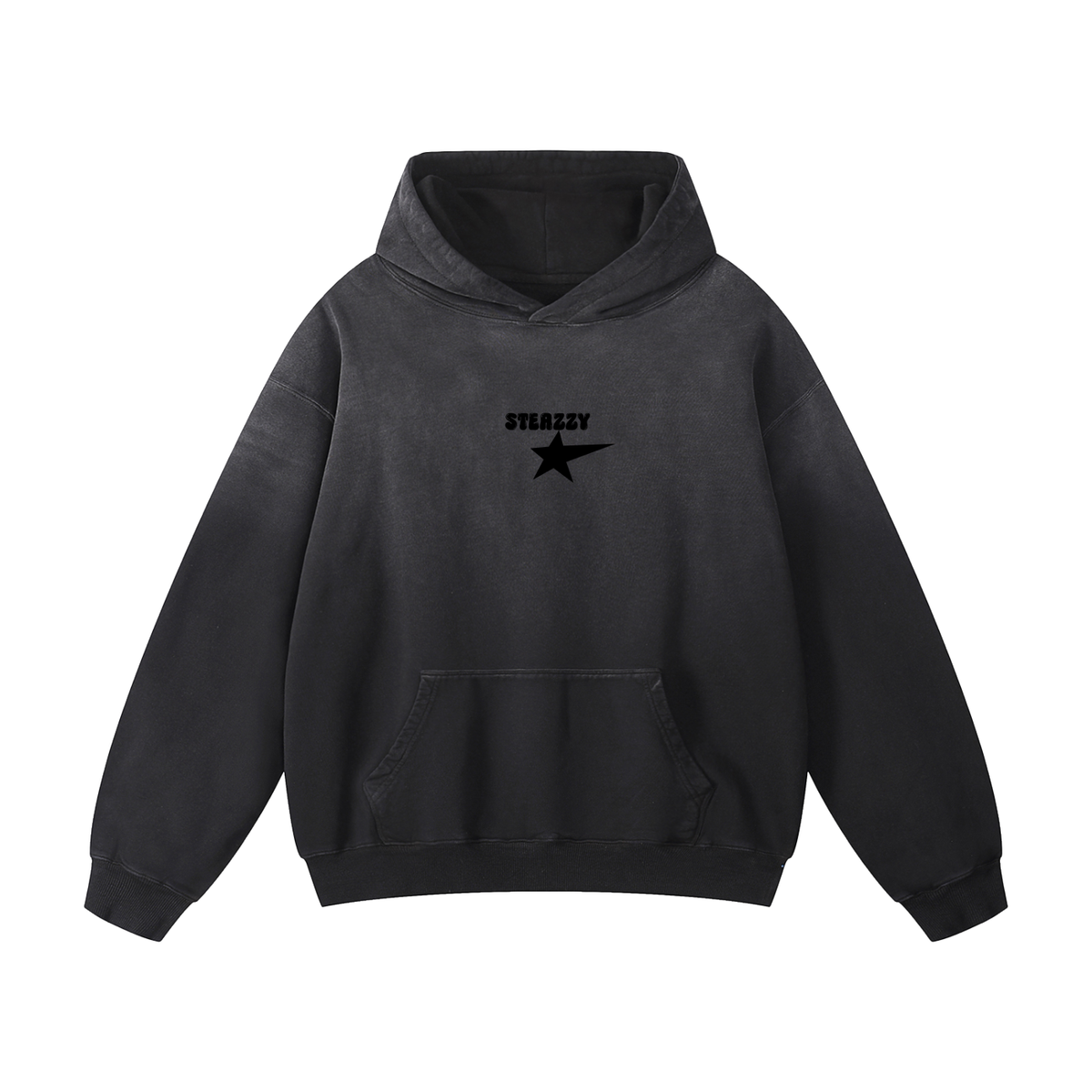 STEAZZY 001 Heavyweight Sunfade Oversized Hoodie