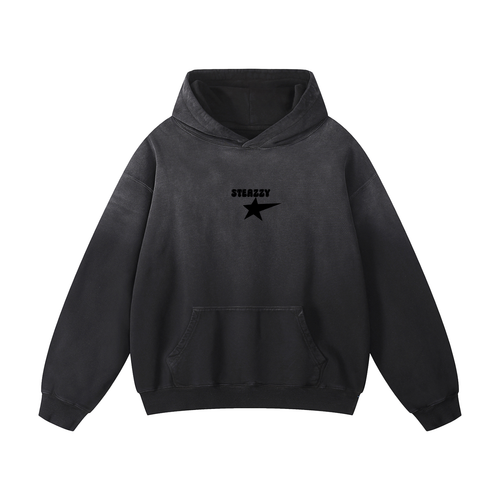 STEAZZY 001 Heavyweight Sunfade Oversized Hoodie