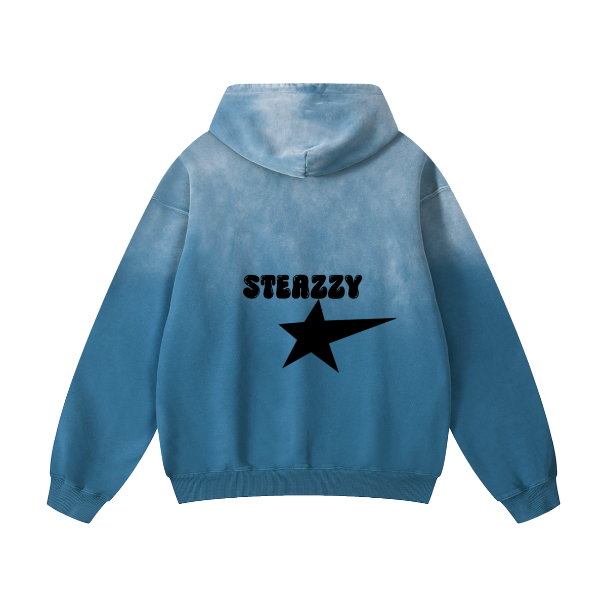 STEAZZY 001 Heavyweight Sunfade Oversized Hoodie
